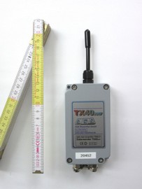 Sender TX60 im Aluminiumgehäuse (Größe G2) für 1,2,3 oder 4 Temperatursensoren (Pt100 / Thermoelement)